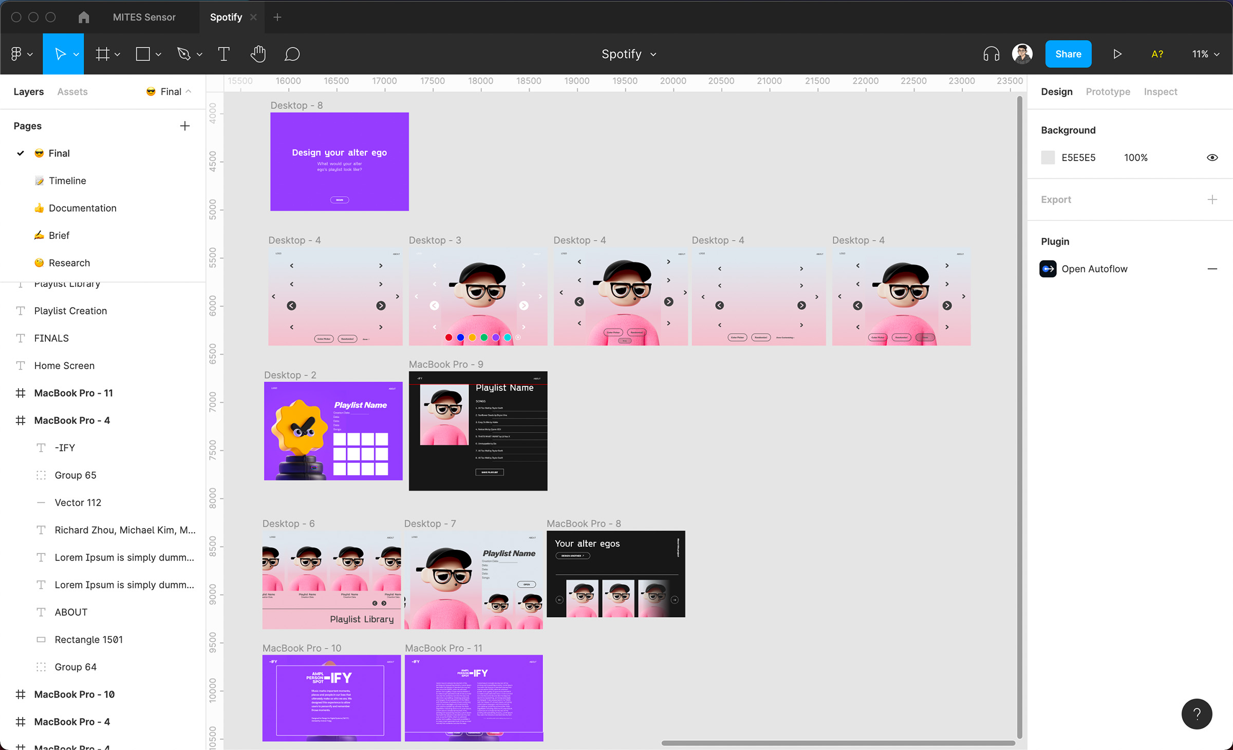 Refining the final user flow with 3D renders of what the builder might look like.